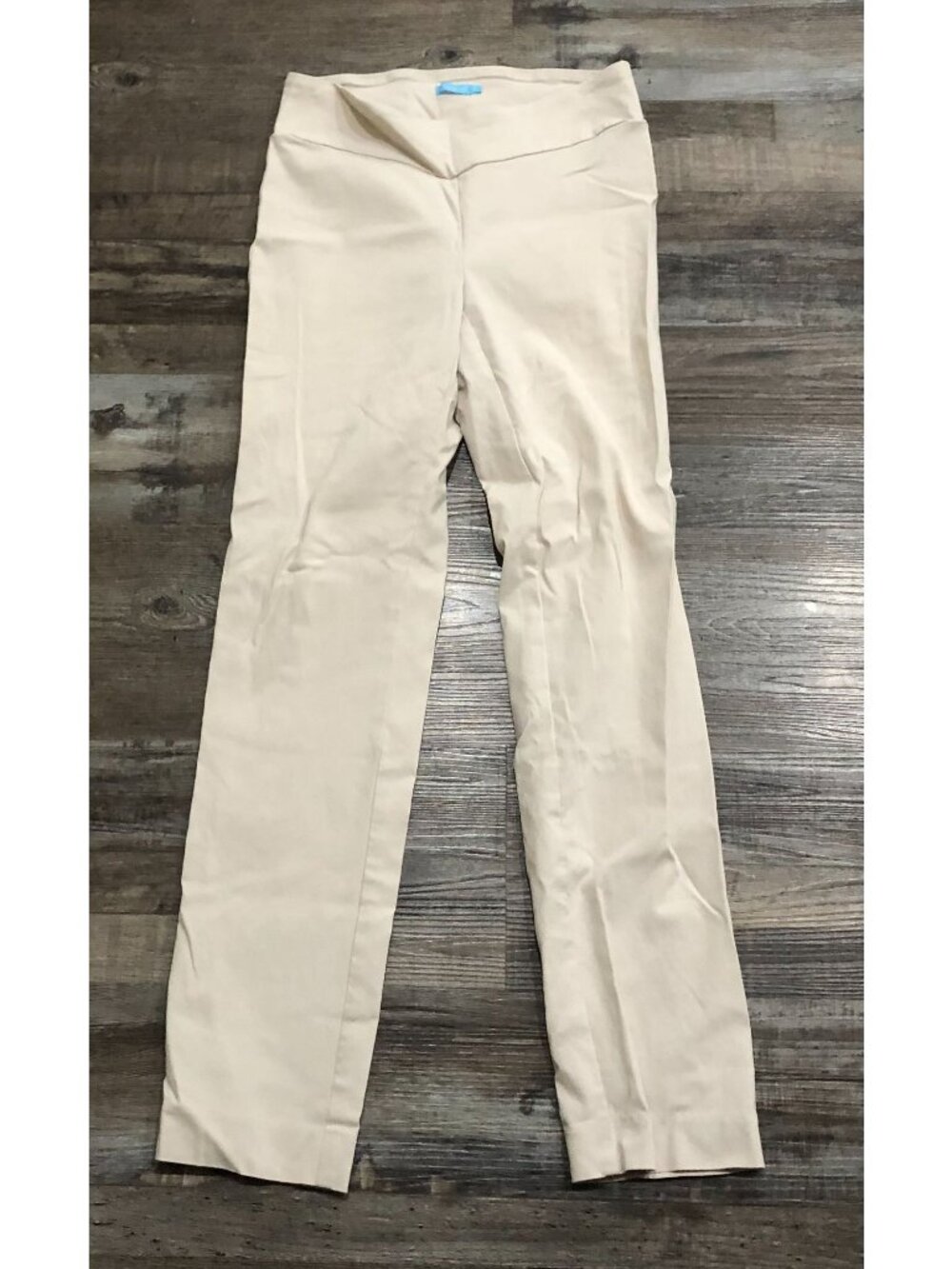 J.Mclaughlin Womens Size 0 Cream Slim Fit Stretch Casual Pants